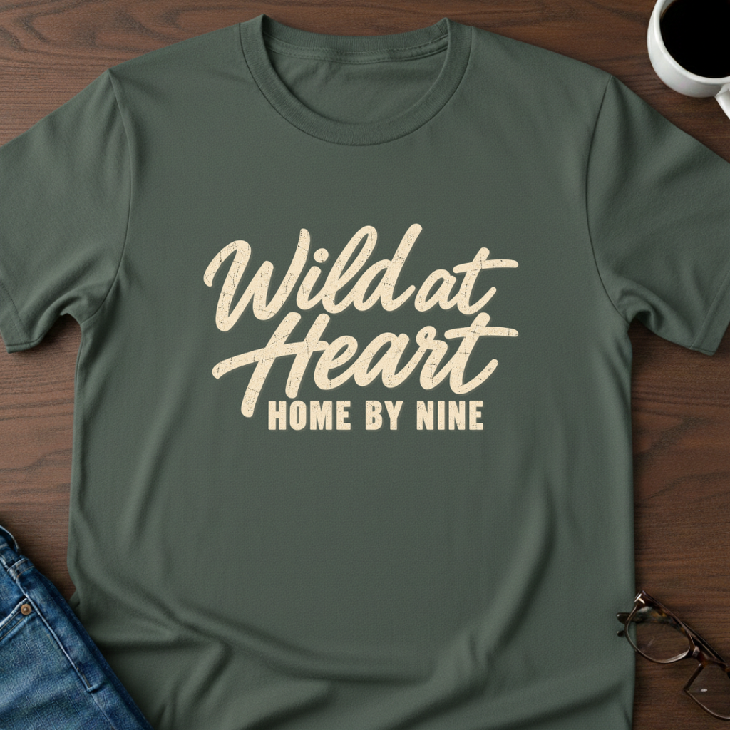 Wild At Heart, Home By Nine T-Shirt