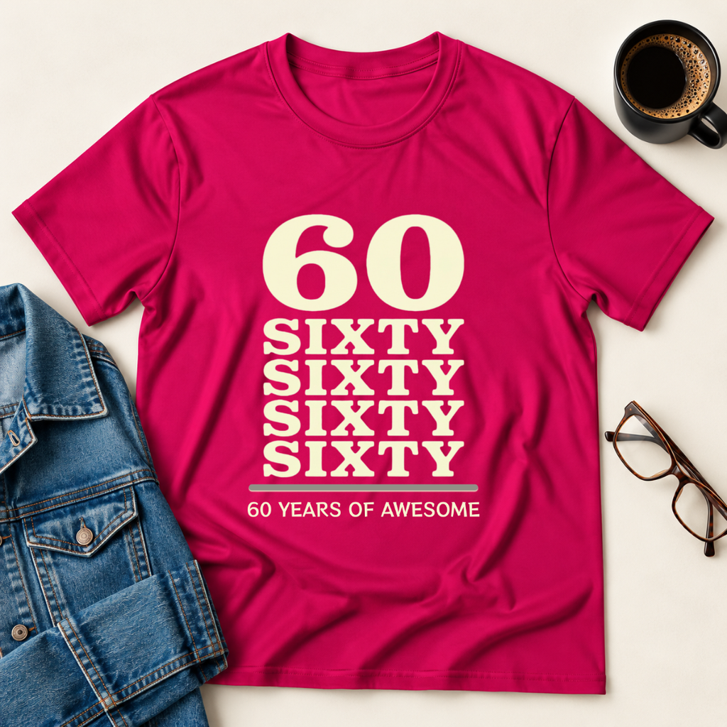 60 Years of Awesome T-Shirt