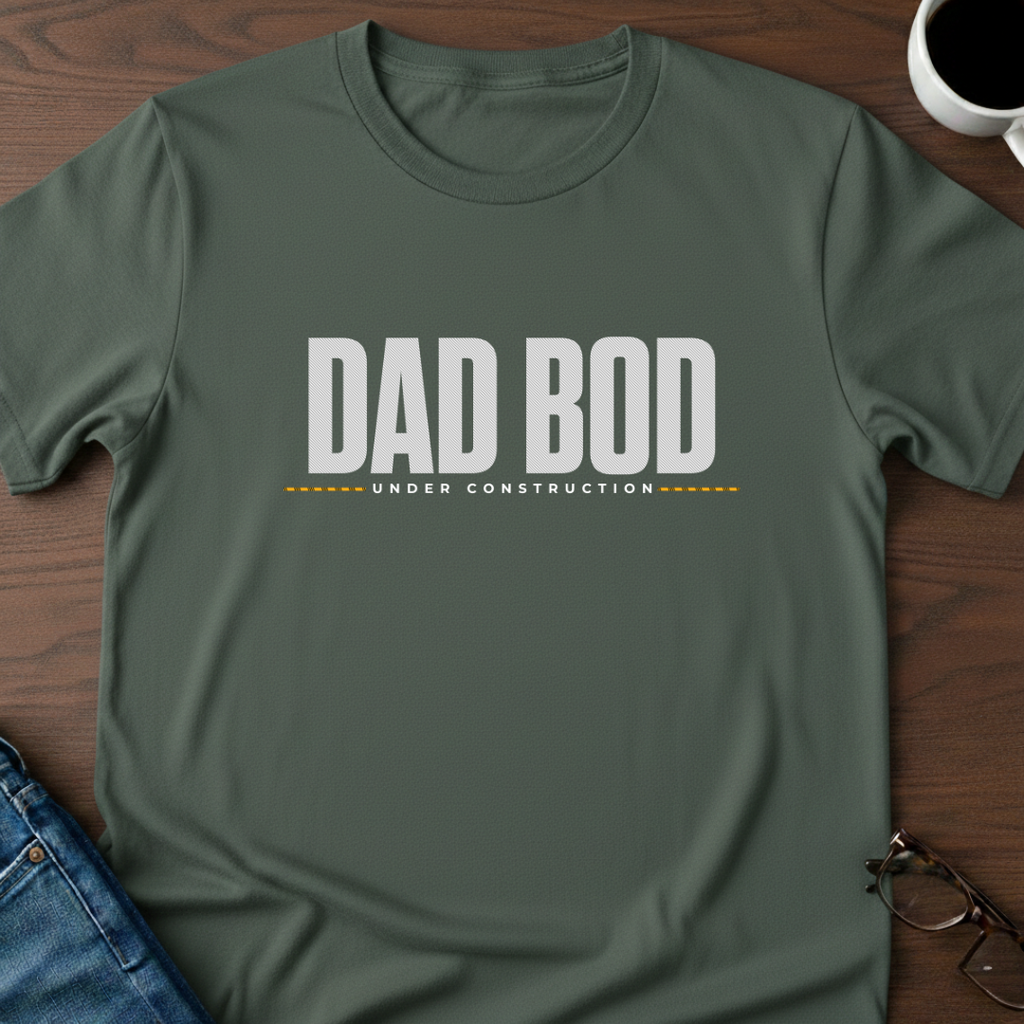 Dad Bod Under Construction T-Shirt