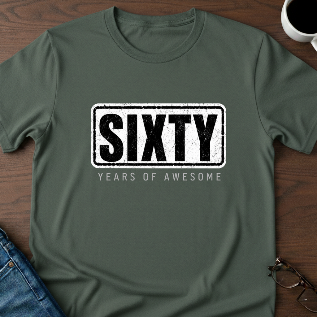 Sixty Years Of Awesome T-Shirt