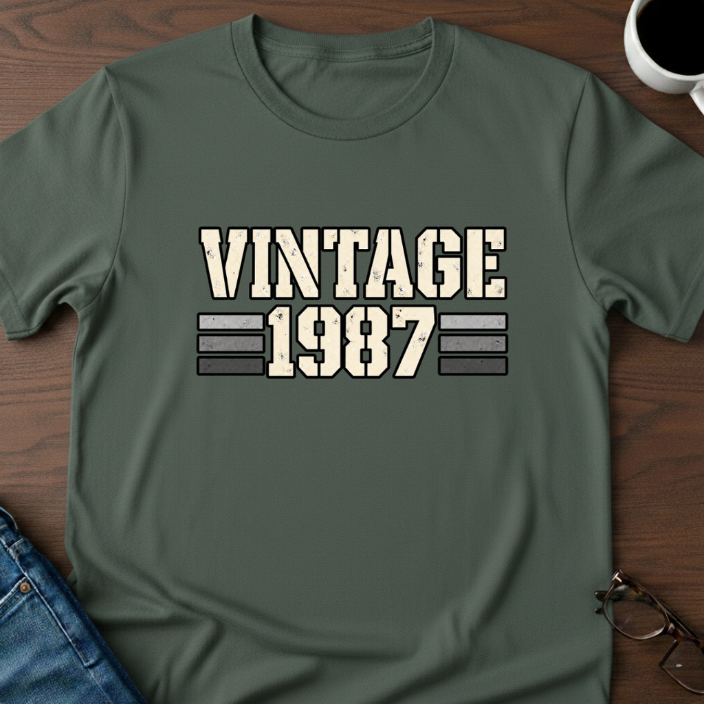 Vintage 1987 - Birthday T-Shirt