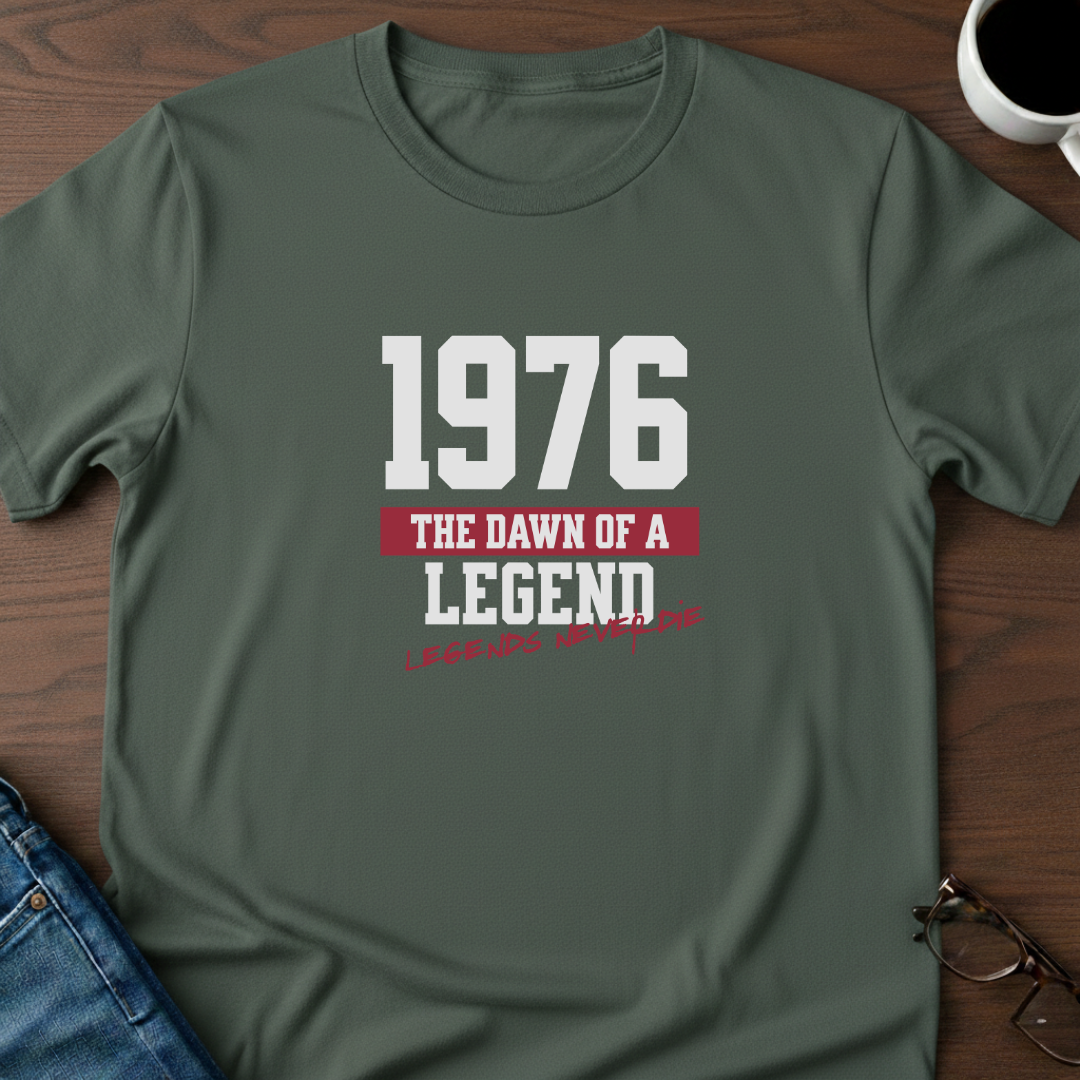 50 Years - 1976 The Dawn of A Legend T-Shirt
