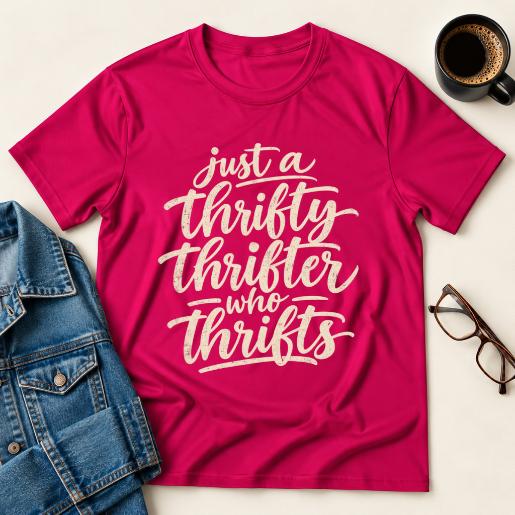 Just A Thrifty Thrifter Who Thrifts T-Shirt
