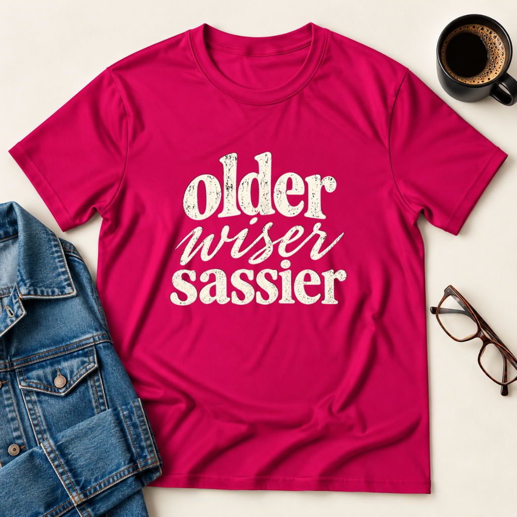 Older, Wiser, Sassier T-Shirt