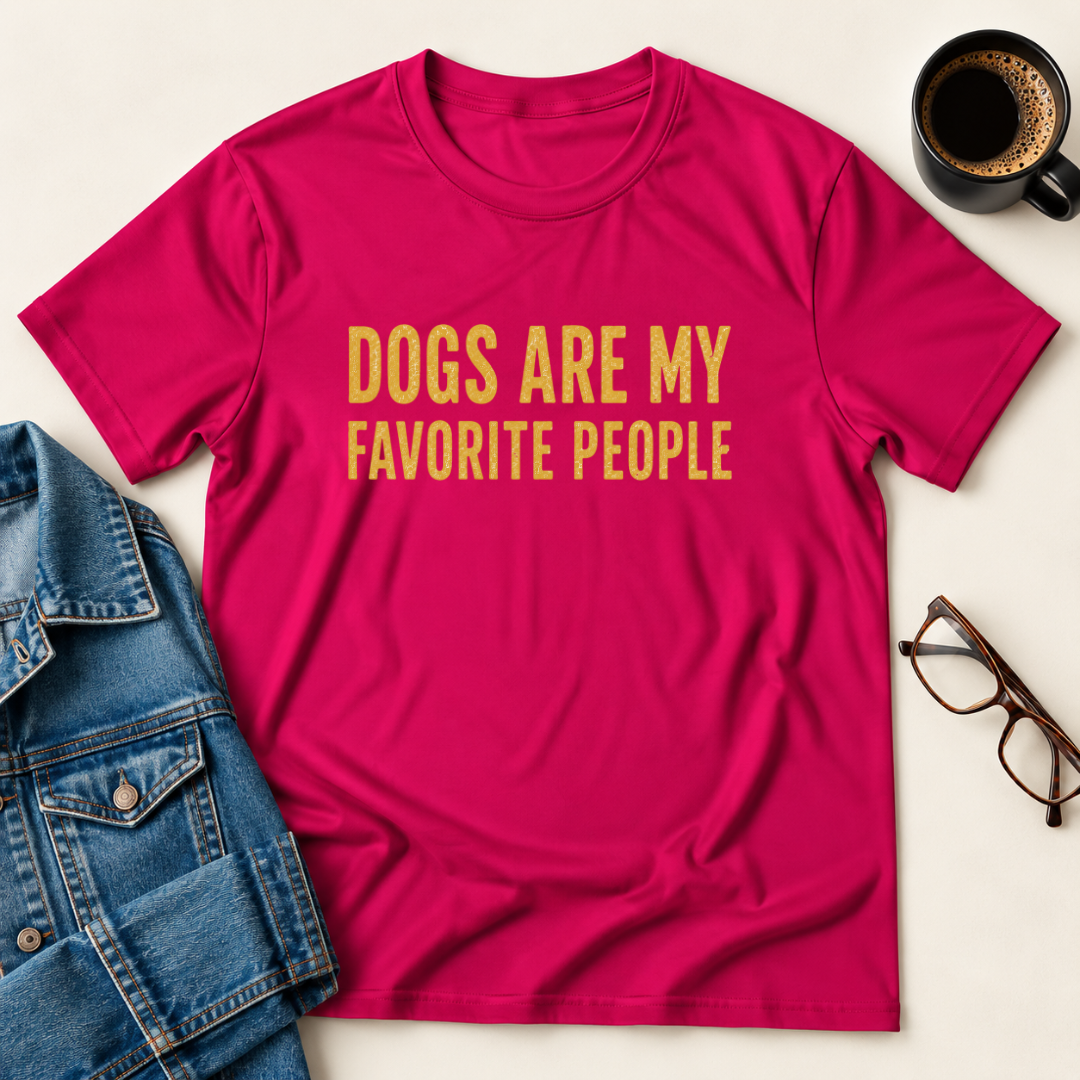 Dogs Are My Favorite People T-Shirt