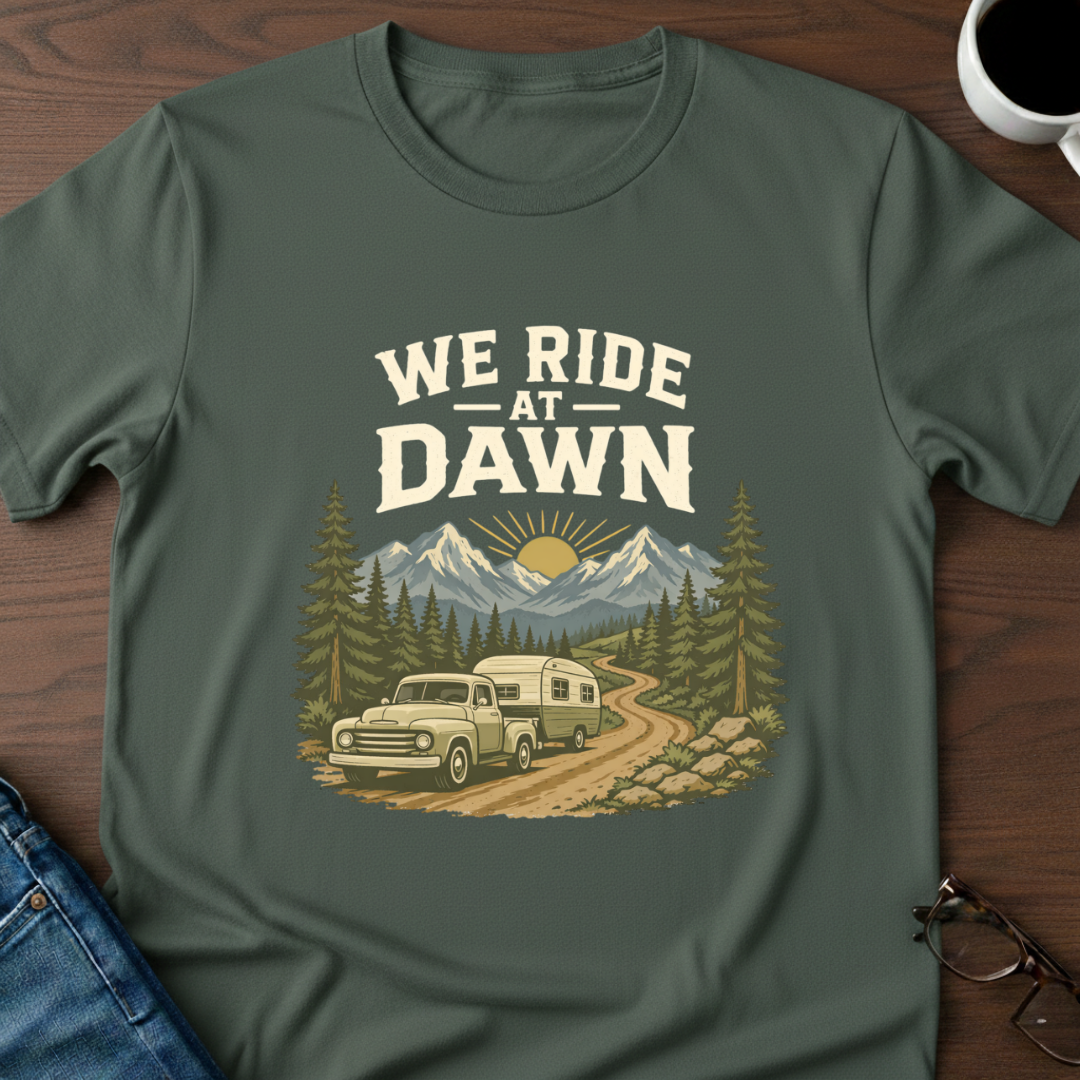 We Ride At Dawn T-Shirt