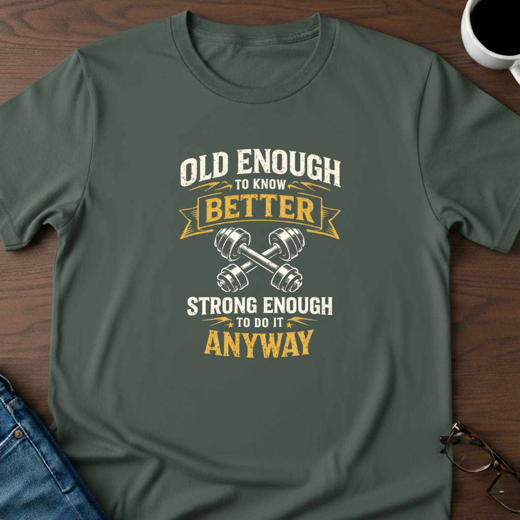 Old Enough To Know Better T-Shirt