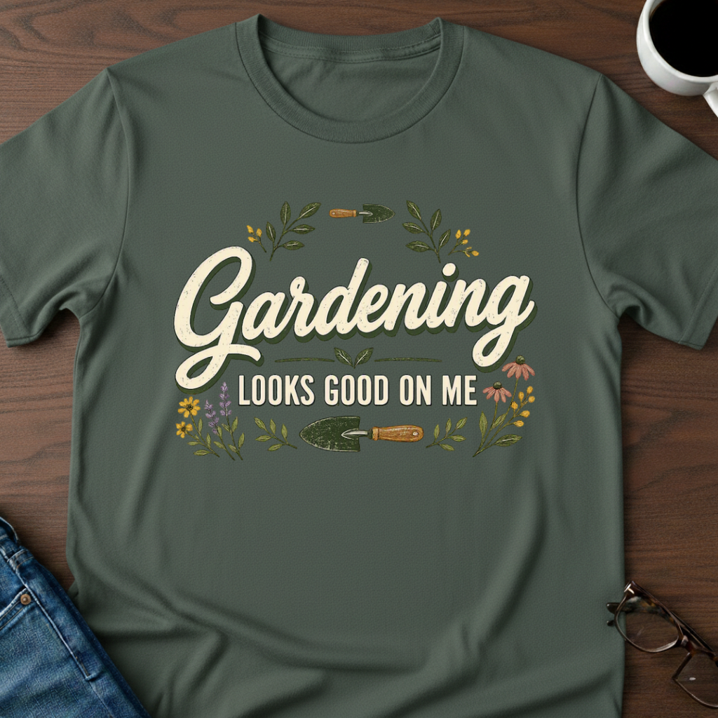 Gardening Looks Good On Me T-Shirt