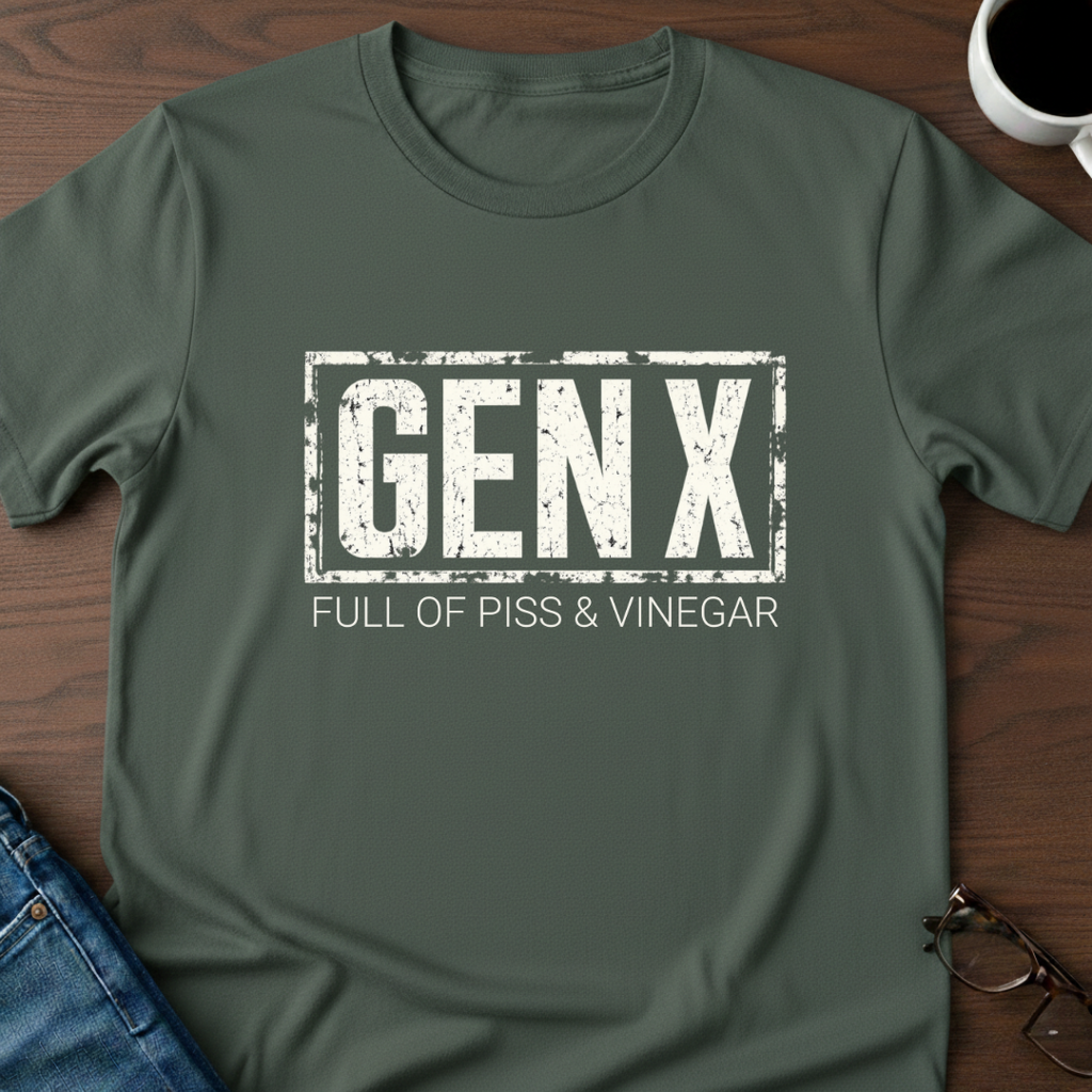 GenX - Full of Piss & Vinegar T-Shirt