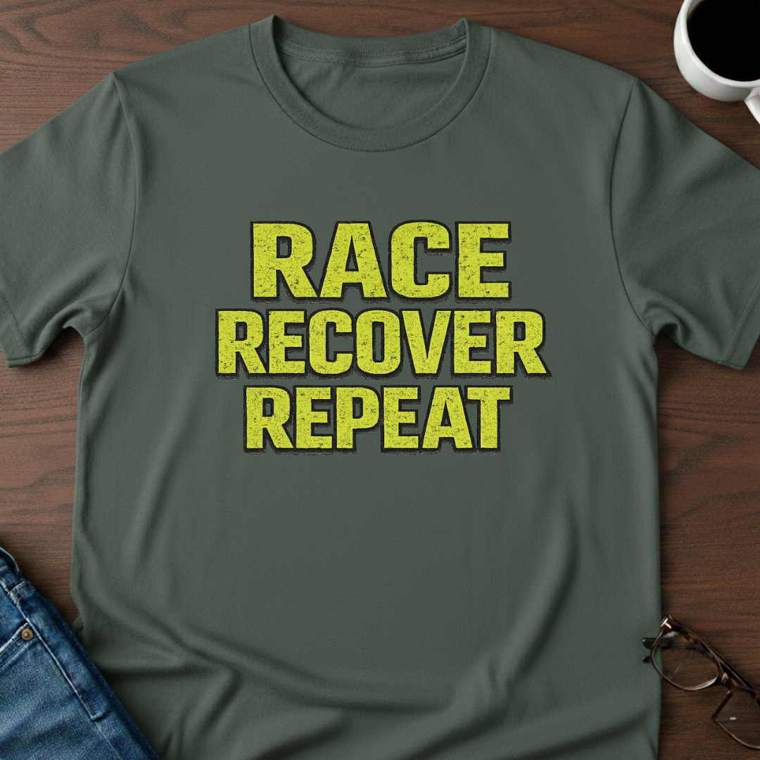 Race Recover Repeat T-Shirt
