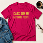 Cats Are My Favorite People T-Shirt