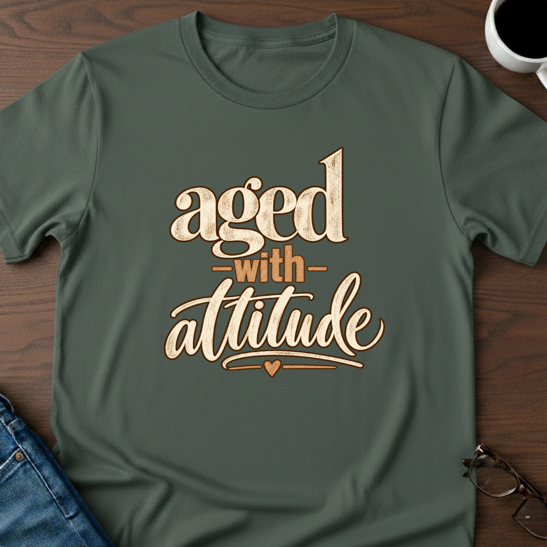 Aged With Attitude T-Shirt