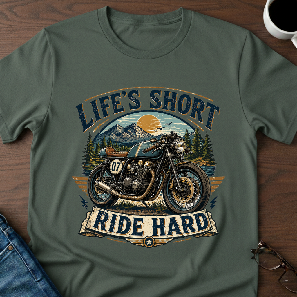 Life's Short, Ride Hard T-Shirt