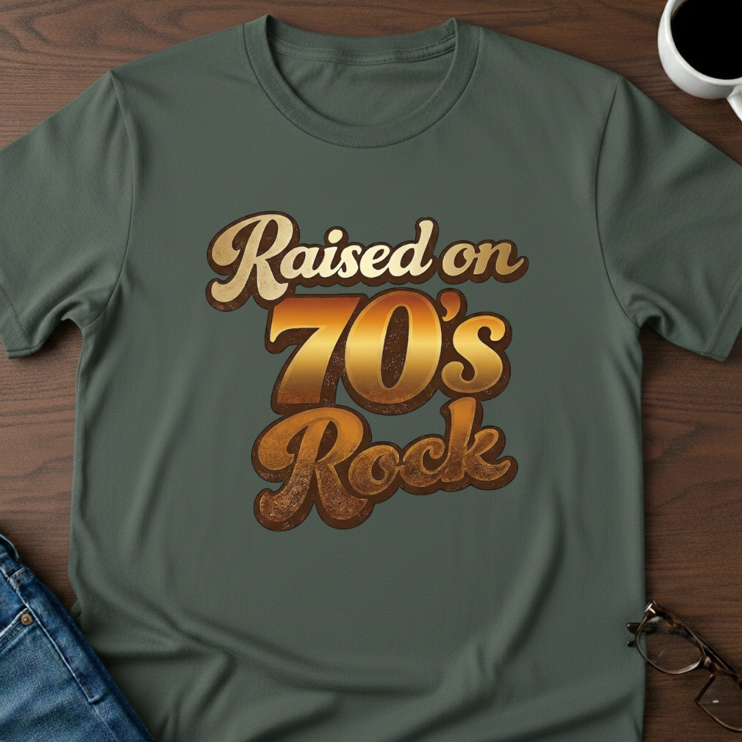 Raised On 70's Rock T-Shirt
