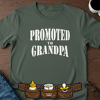 Promoted To Grandpa T-Shirt