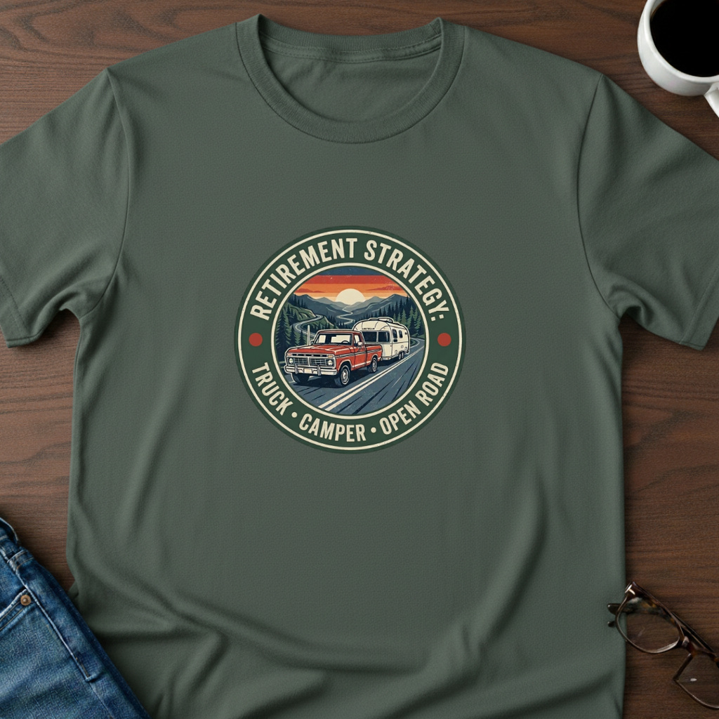 Retirement Strategy - Open Road T-Shirt