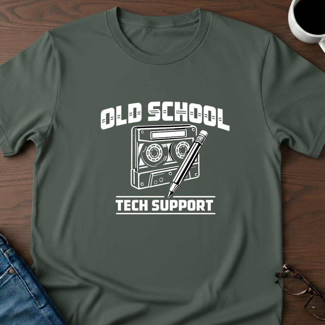 Old School Tech Support T-Shirt