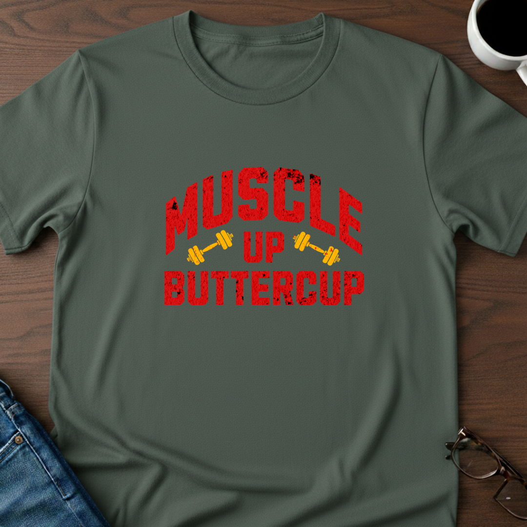 Muscle Up Buttercup T-Shirt