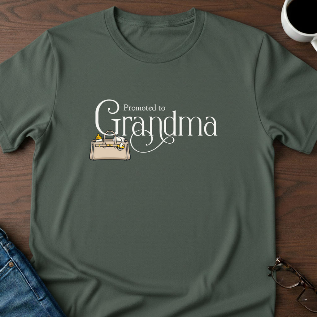 Promoted To Grandma T-Shirt