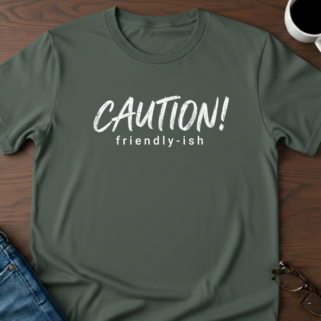Caution, Friendly-ish T-Shirt