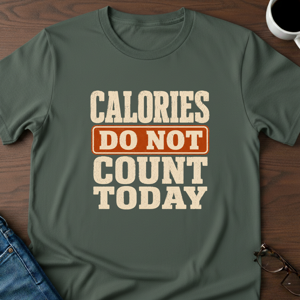 Calories Do Not Count Today T-Shirt