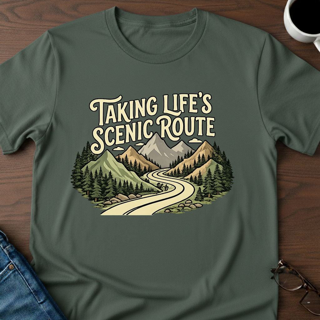 Taking Life's Scenic Route T-Shirt