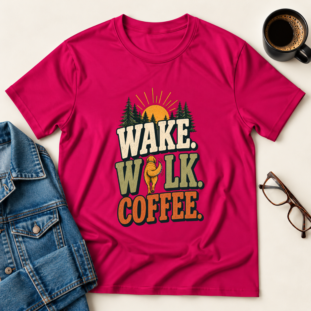 Wake Walk Coffee  T-Shirt