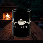 Coffee Mug — "Life Support" Ceramic Mug