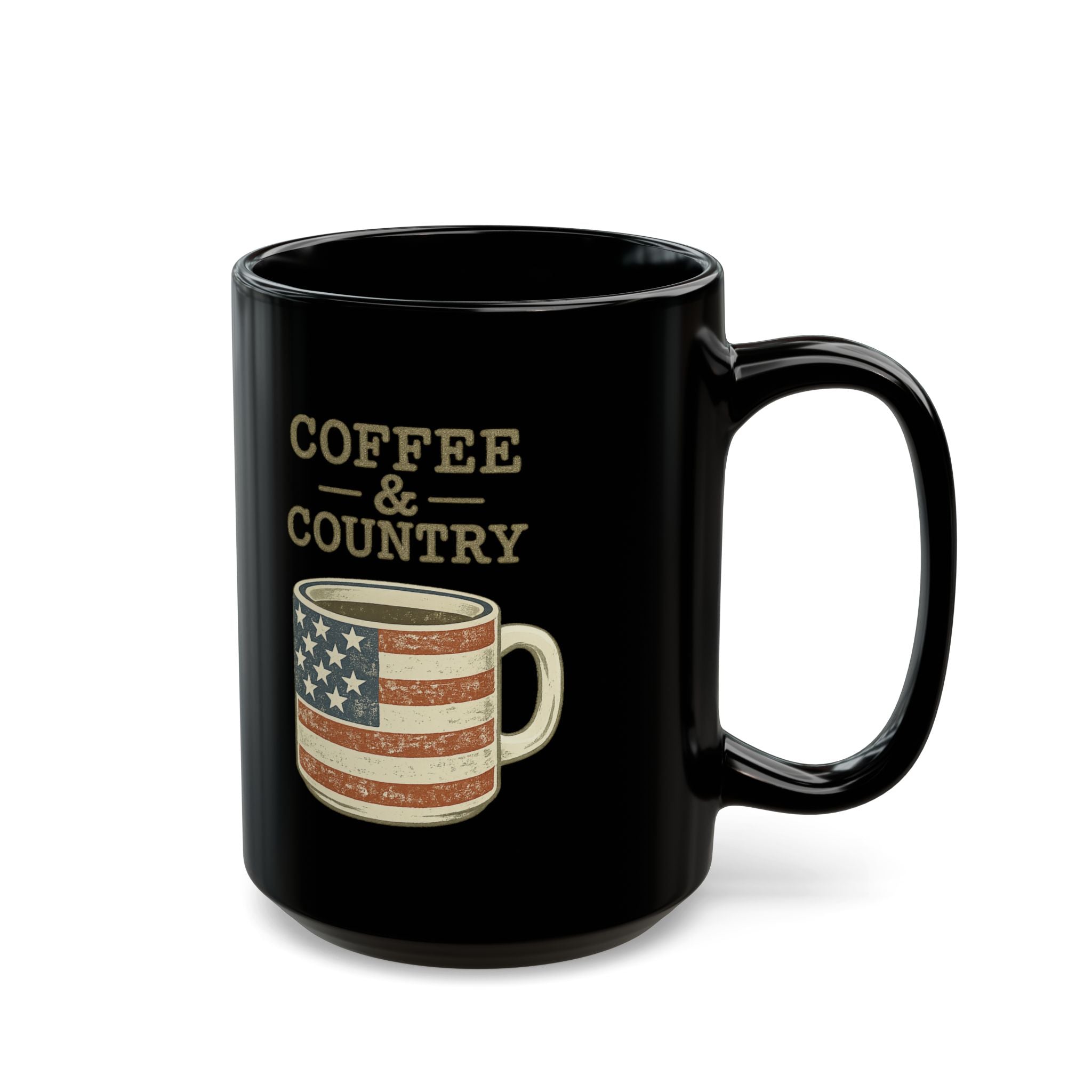 Coffee Mug — "Coffee & Country" Ceramic Mug