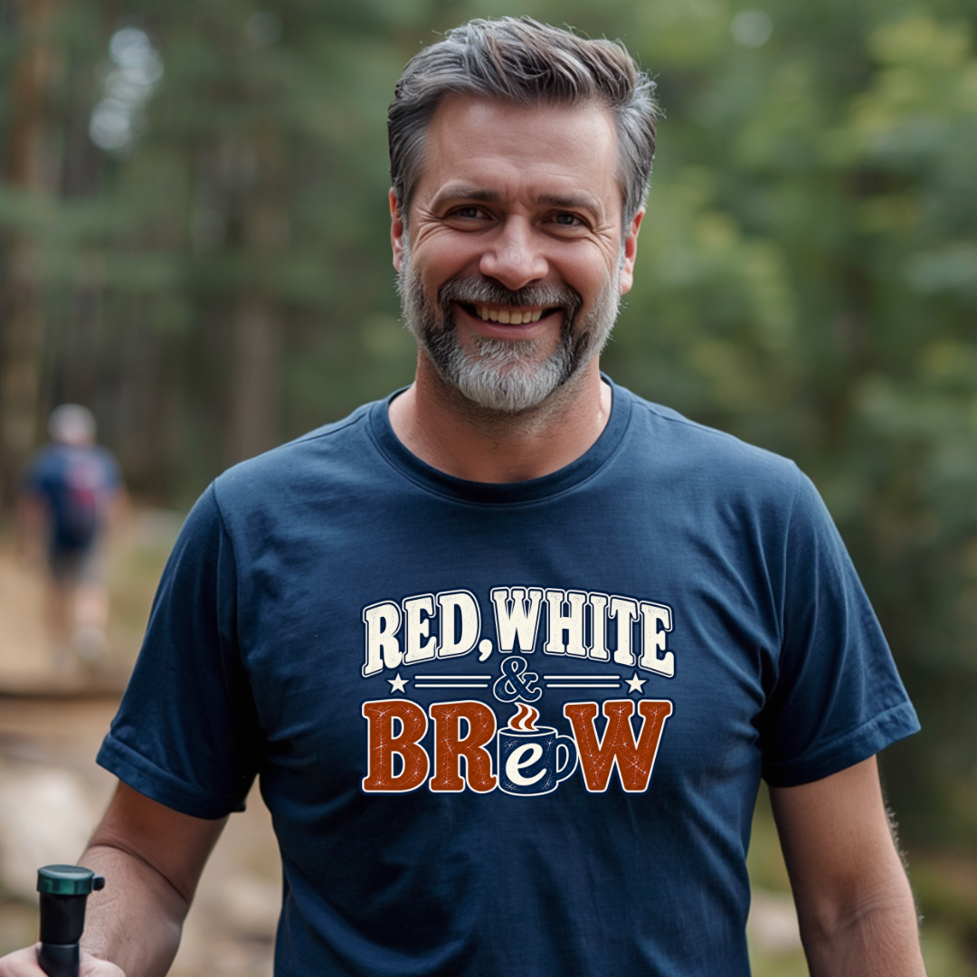 Red, White & Brew T-Shirt