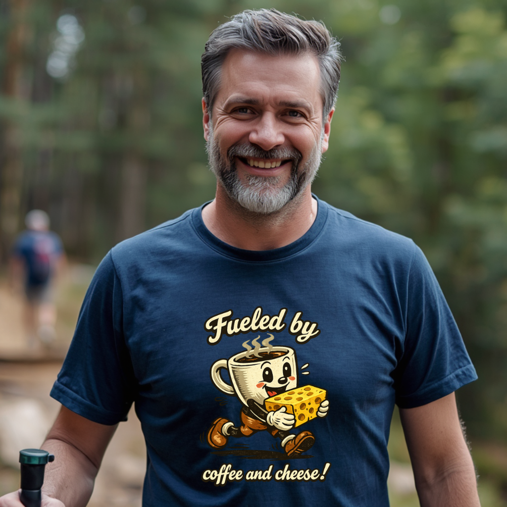 Fueled by Coffee & Cheese T-Shirt