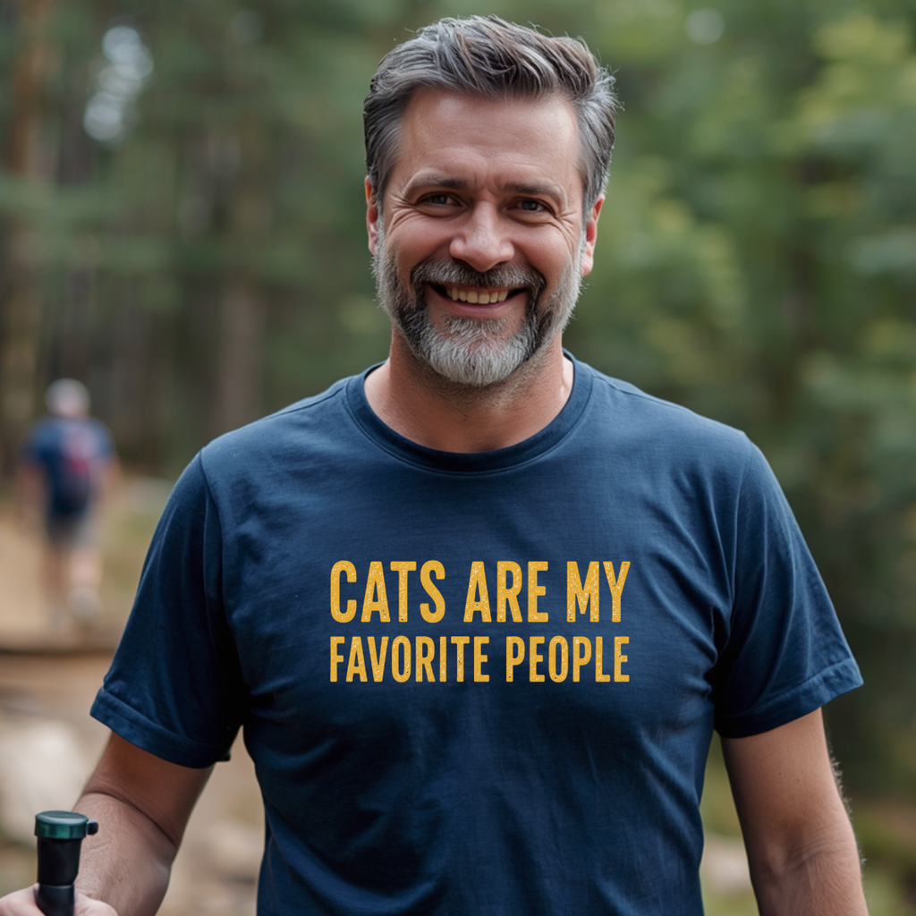 Cats Are My Favorite People T-Shirt
