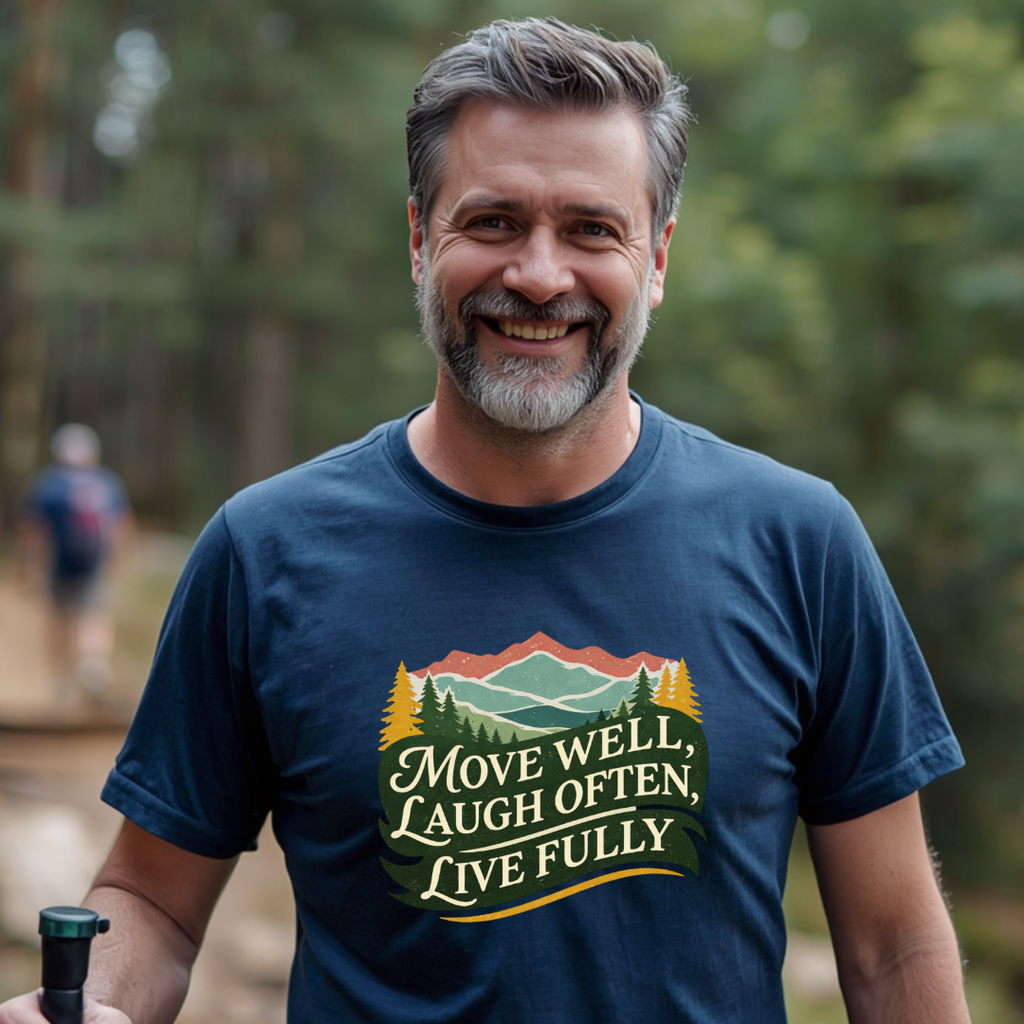 Move Well - Laugh Often - Live Fully T-Shirt