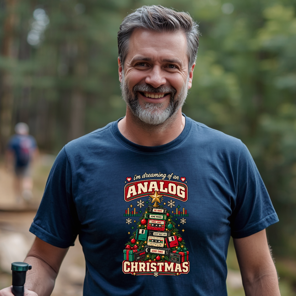 I'm Dreaming Of An Analog Christmas T-Shirt