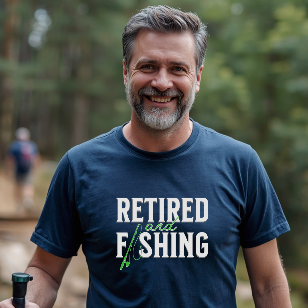 Retired & Fishing T-Shirt