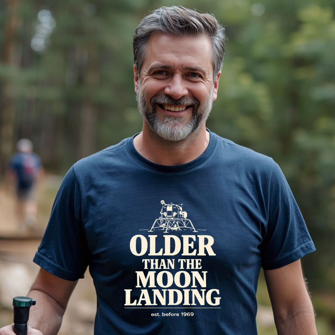 Older Than The Moon Landing T-Shirt