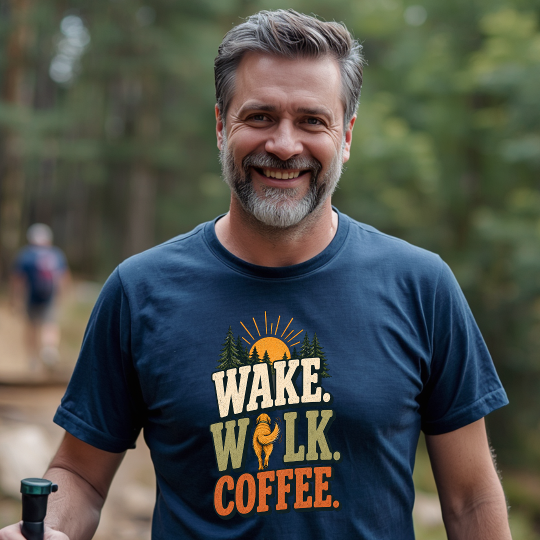 Wake Walk Coffee  T-Shirt