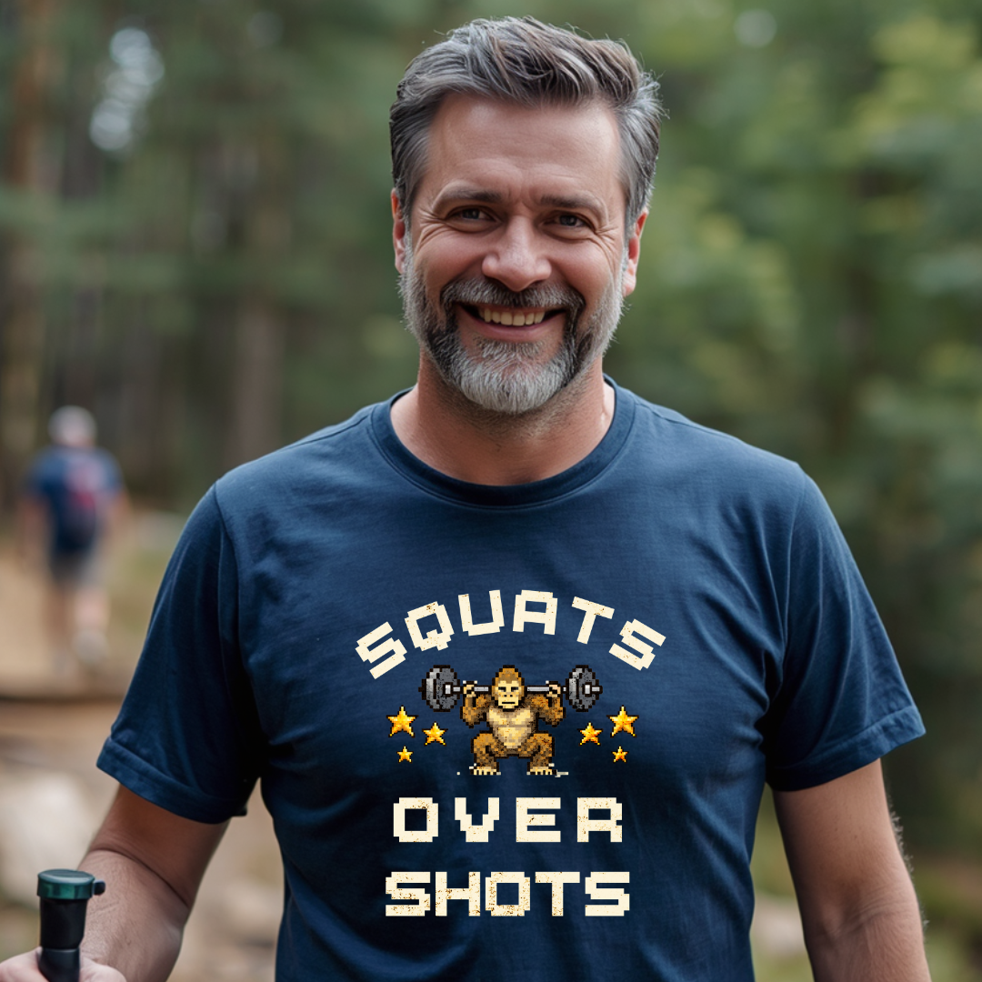 Squats Over Shots T-Shirt