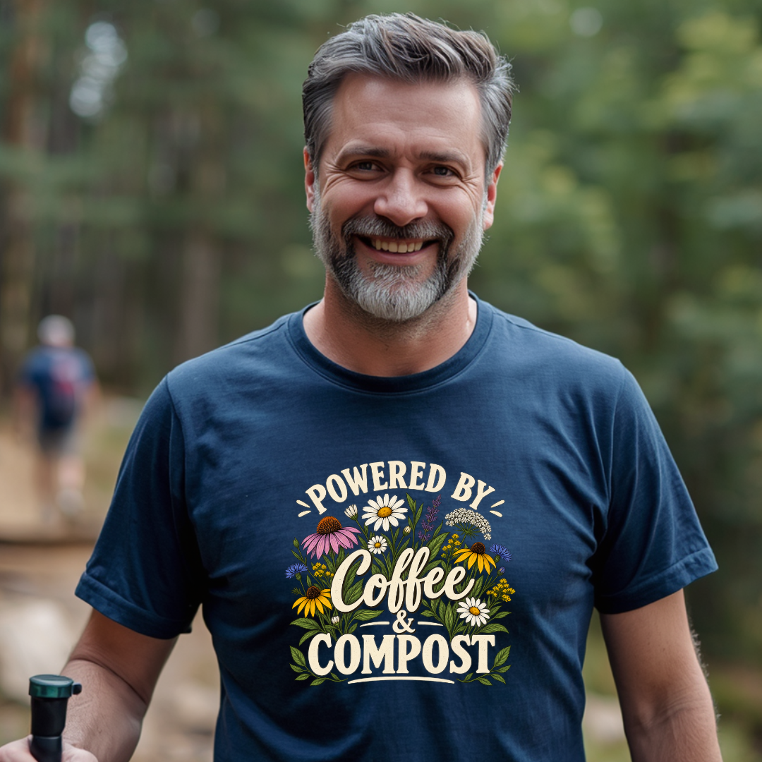 Powered By Coffee & Compost T-Shirt