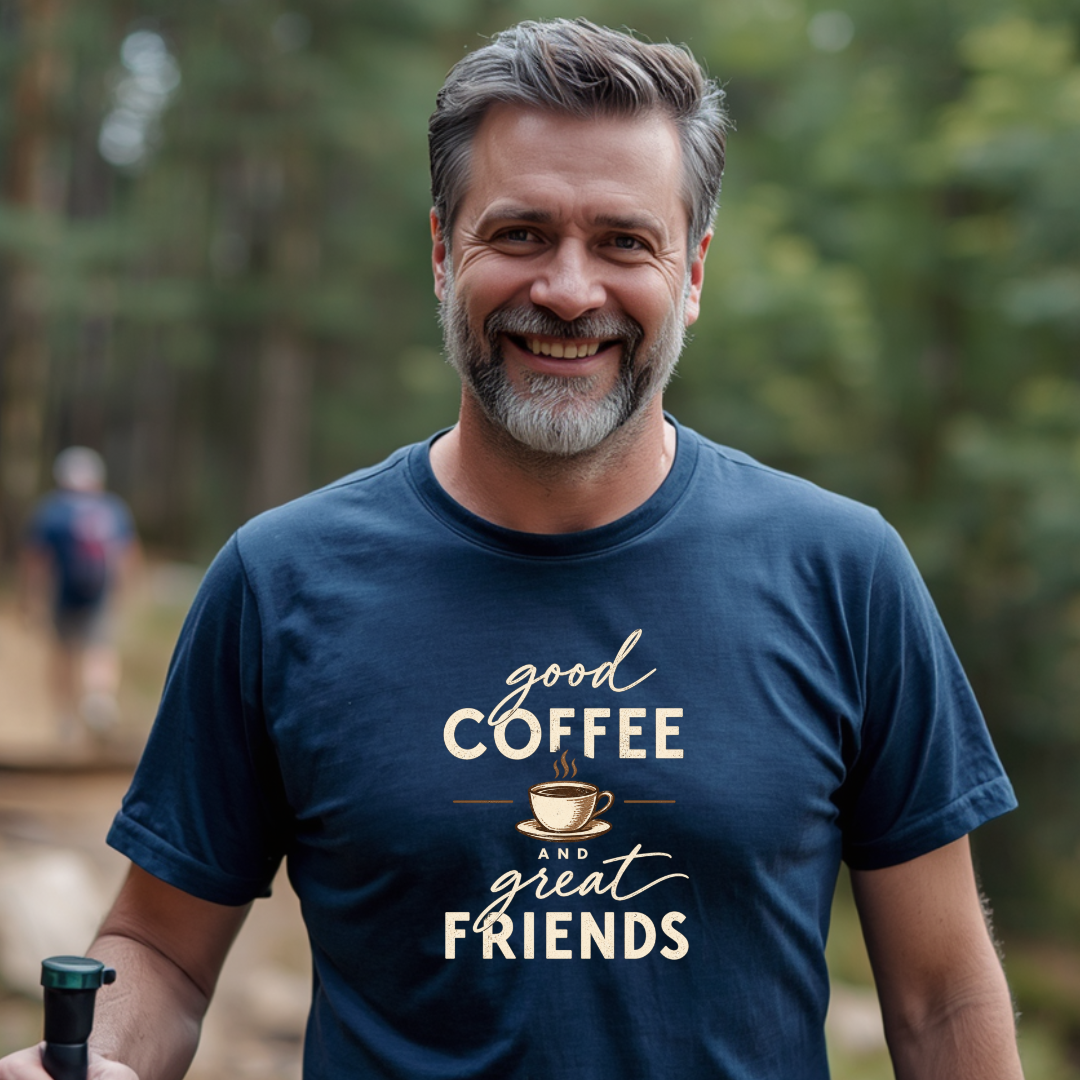 Good Coffee & Great Friends T-Shirt