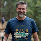 Some Things Get Better With Miles T-Shirt