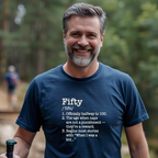 Fifty Defined - Birthday T-Shirt
