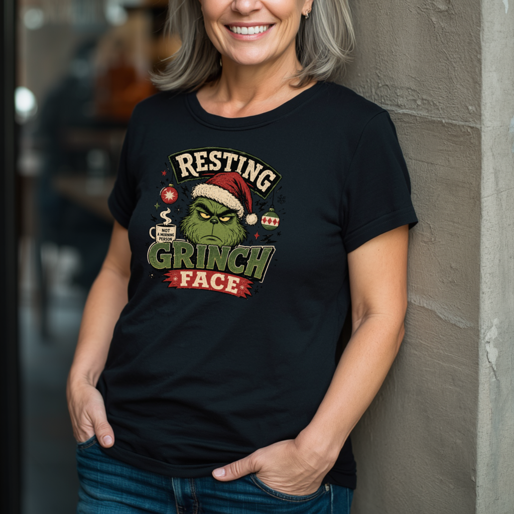 Resting Grinch Face T-Shirt