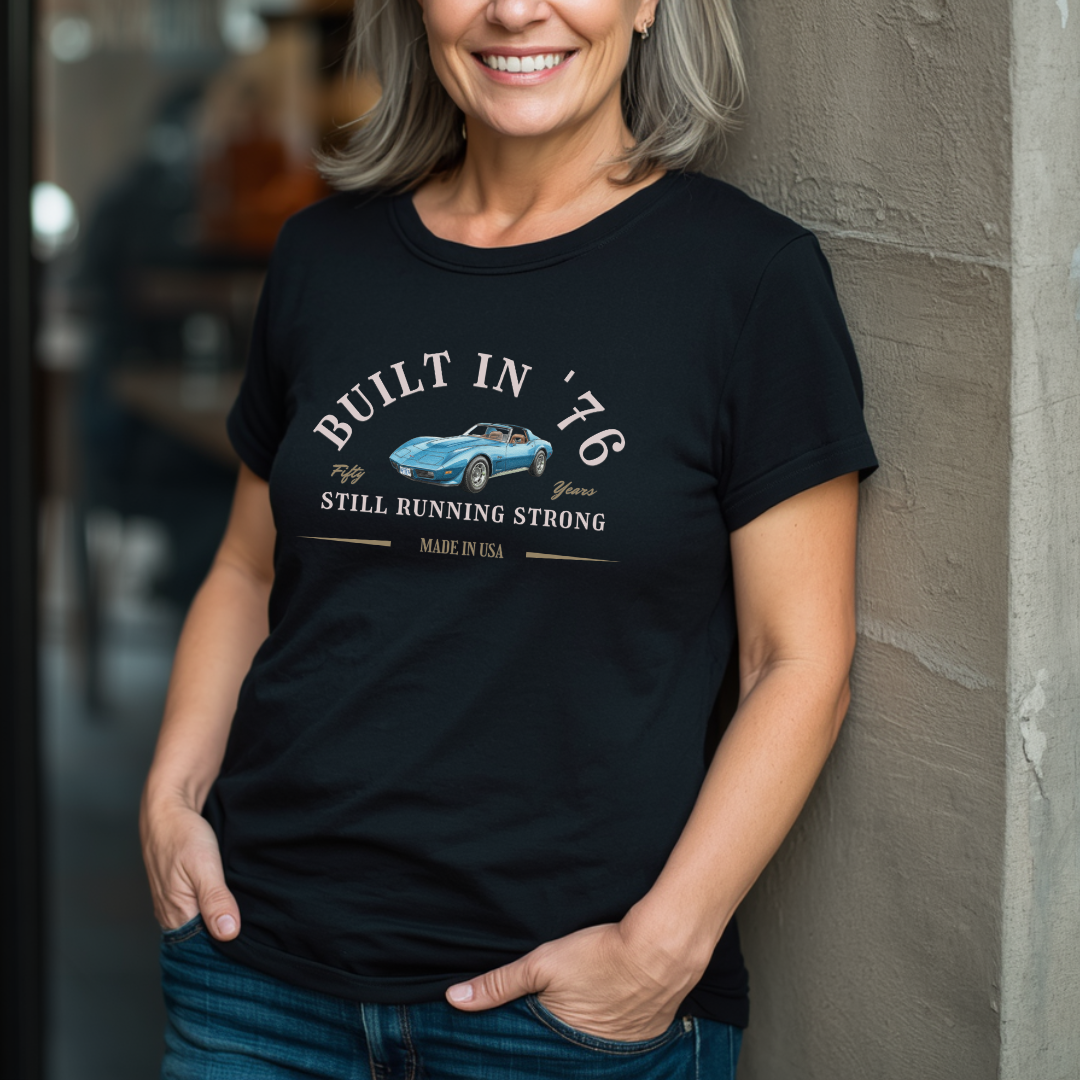 Built in '76 - 50th Birthday -T-Shirt