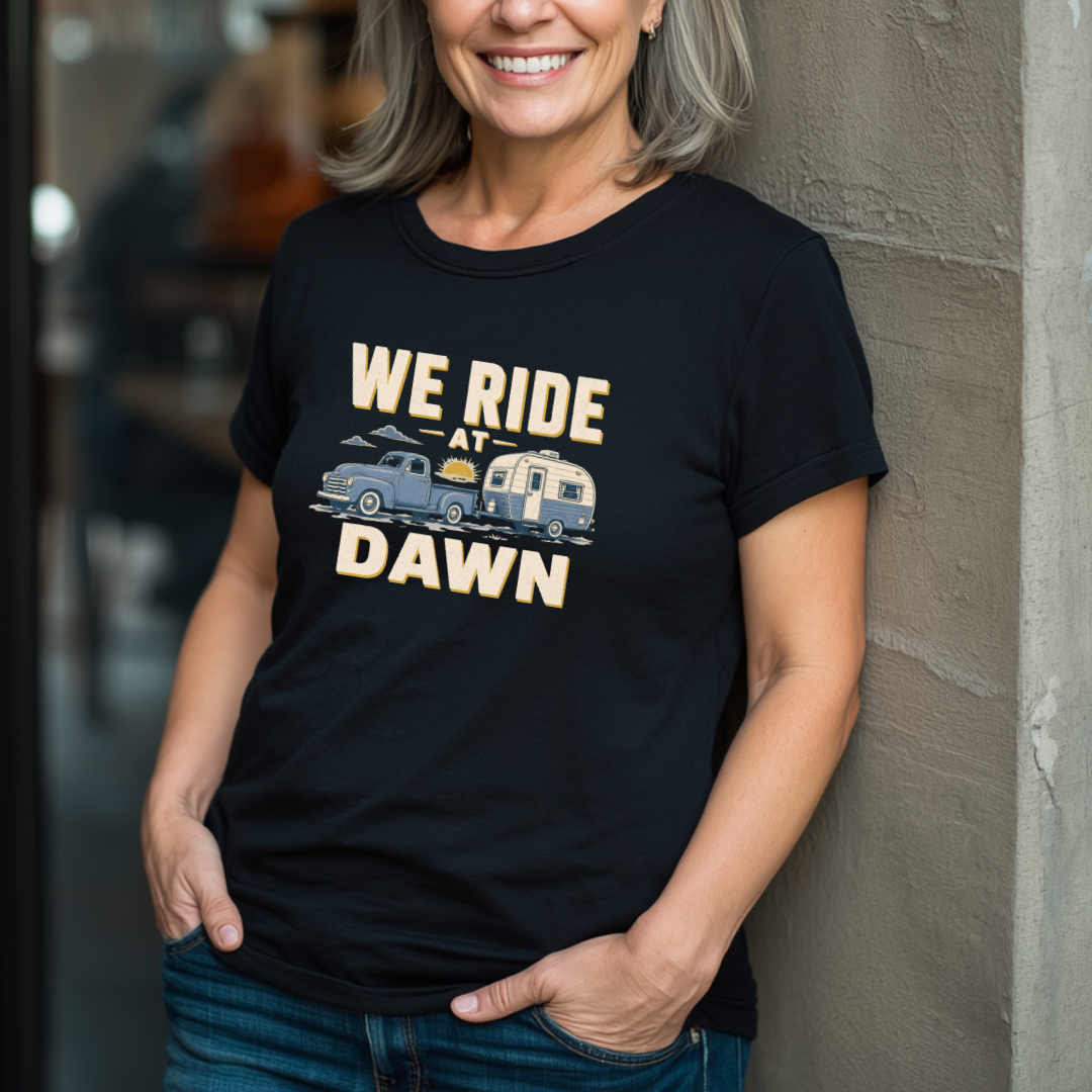 We Ride At Dawn - Retirement Edition T-Shirt