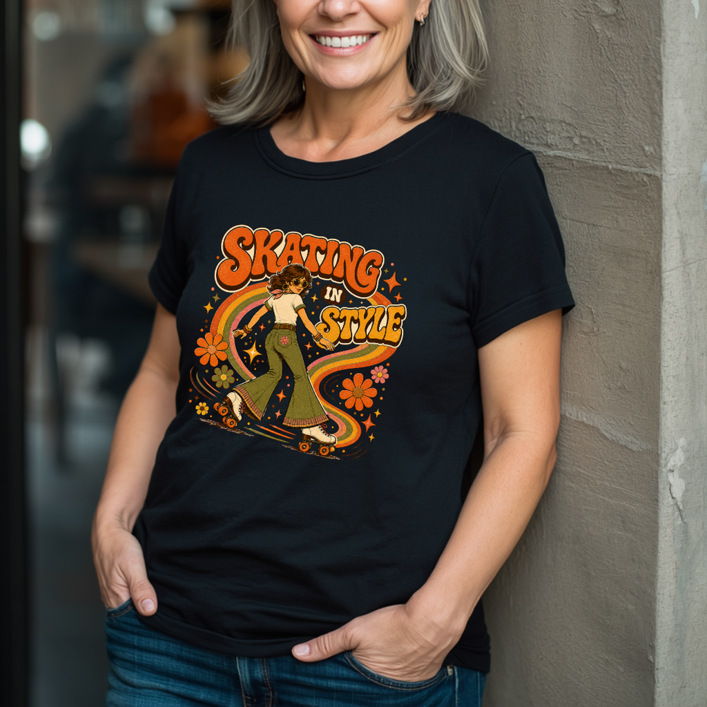 Skating In Style T-Shirt