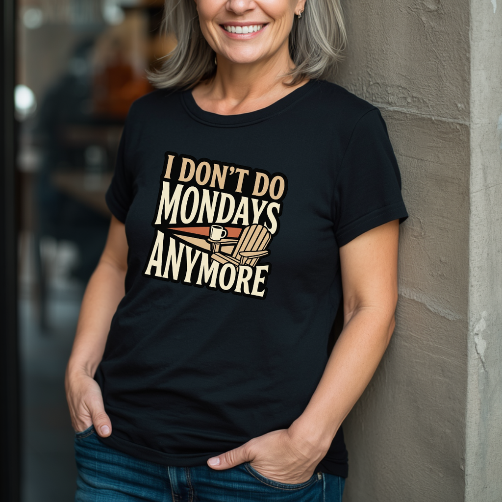 I Don't Do Mondays Anymore T-Shirt