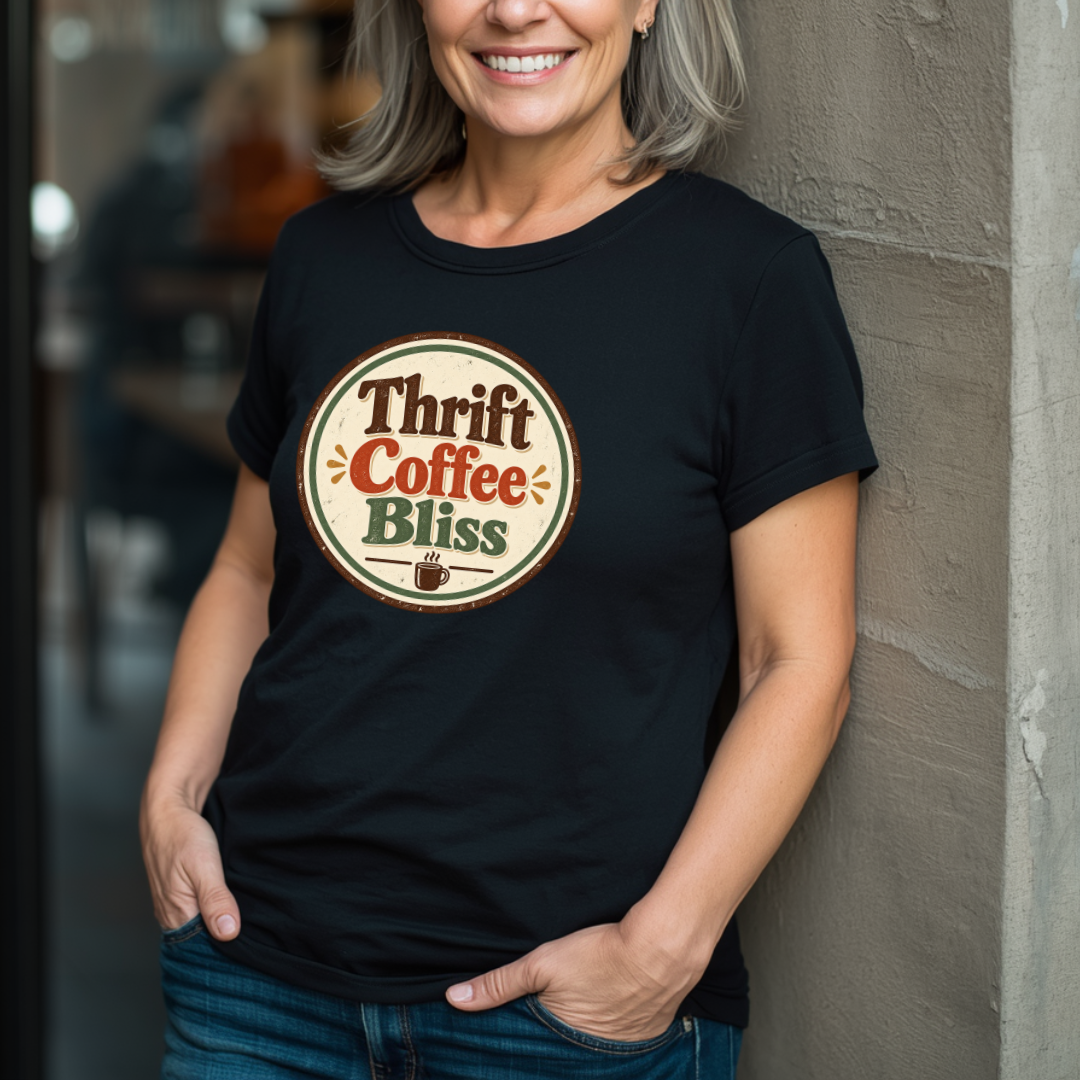 Thrift - Coffee - Bliss T-Shirt