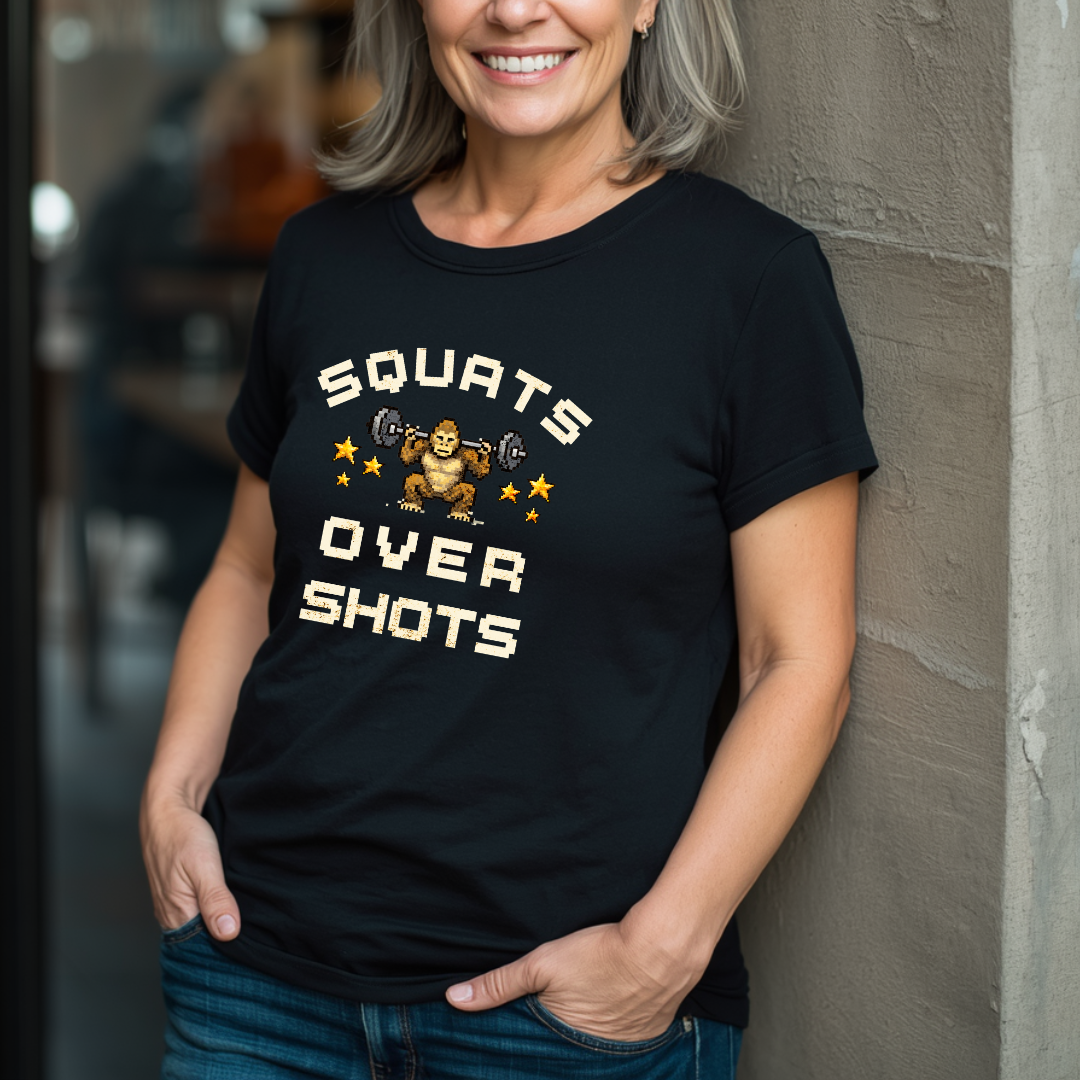 Squats Over Shots T-Shirt