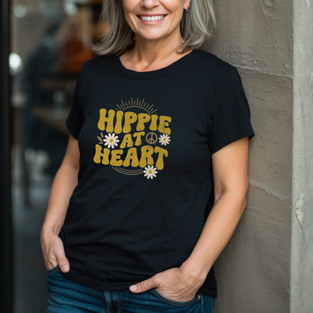 Hippie At Heart T-Shirt